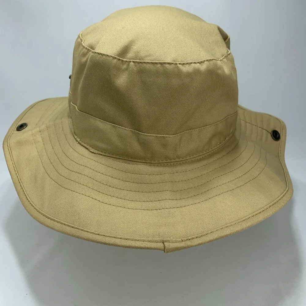 Tiger Creek Boonie Hat Tan YOUTH / SMALL ADULT Animal Sanctuary Sun Cap